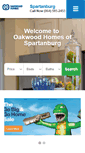 Mobile Screenshot of oakwoodhomesofspartanburg.com